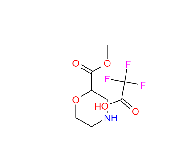 甲基吗啉-2-羧酸甲酯2,2,2-三氟乙酸盐 1373253-22-5