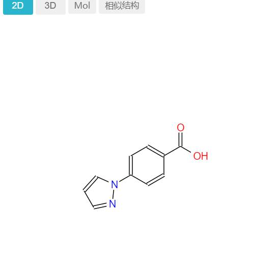 4-(1-吡唑基)苯甲酸 16209-00-0