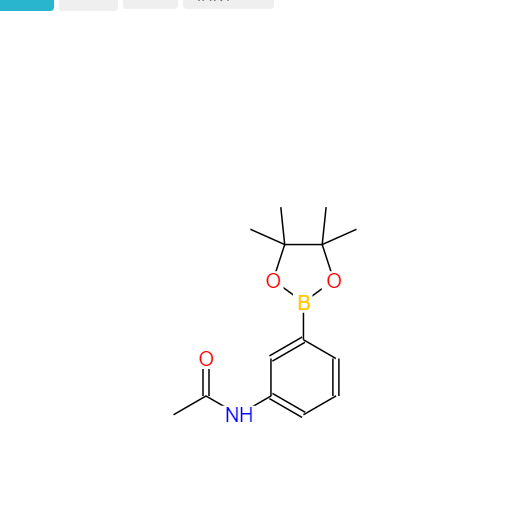 3-乙酰氨基苯硼酸频那醇酯