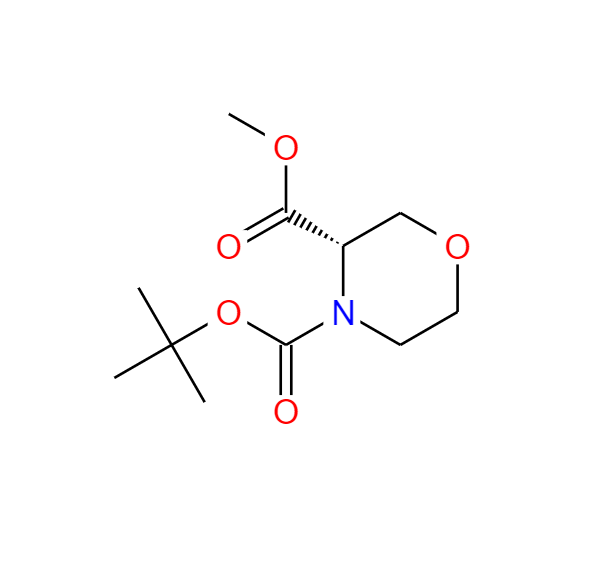 (S)-4-BOC-3-吗啉甲酸甲酯 215917-98-9