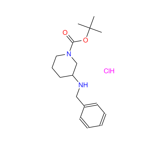 1-BOC-3-(苄氨基)哌啶盐酸盐