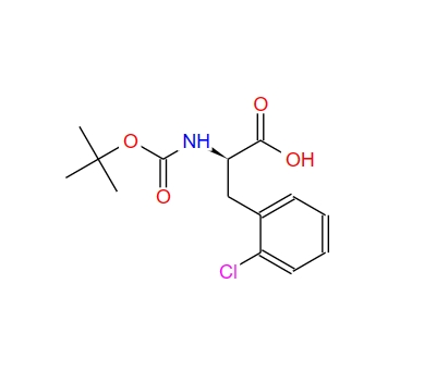 (R)-2-((叔丁氧基羰基)氨基)-3-(2-氯苯基)丙酸 80102-23-4