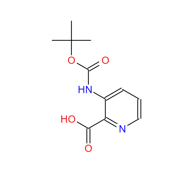 3-(BOC-氨基)-2-甲酸吡啶 569687-82-7