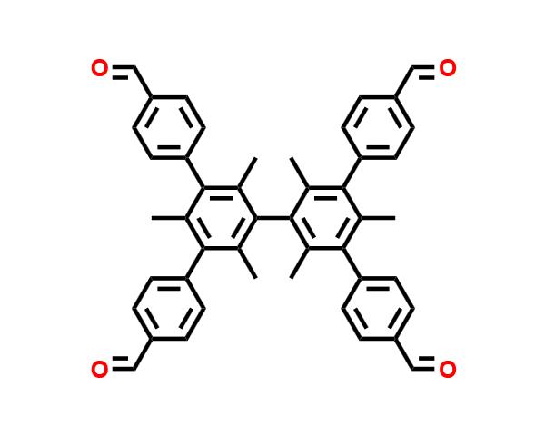 2,2',4,4',6,6'-六甲基-3,3',5,5'-四(4-甲酰基苯基)联苯 868046-55-3