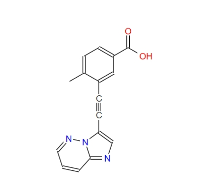 3-(咪唑并[1,2-b]哒嗪-3-基乙炔基)-4-甲基苯甲酸 1300690-48-5
