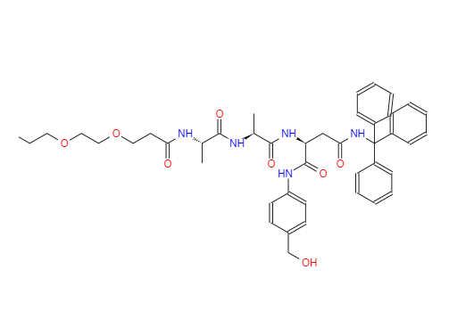 2055042-69-6   N-芴甲氧羰基-三聚乙二醇-Ala-Ala-Asn(Trt)-PAB
