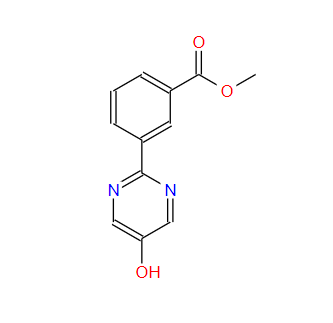 3-(5-羟基嘧啶-2-基)苯甲酸甲酯 1092568-87-0