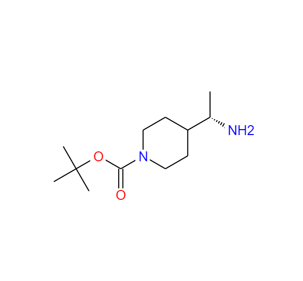 (S)-TERT-BUTYL 4-(1-AMINOETHYL)PIPERIDINE-1-CARBOXYLATE 1036027-87-8