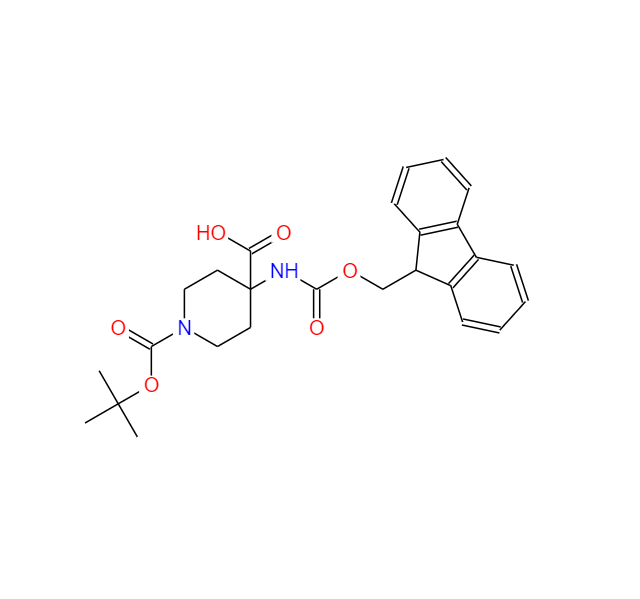 1-(N-BOC)-4-(N-FMOC-氨基)-4-哌啶甲酸 183673-66-7