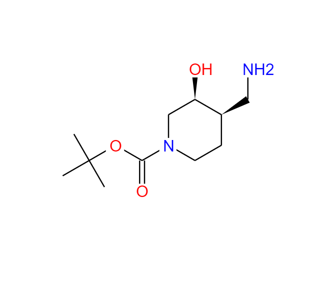 tert-butyl (3S,4R)-4-(aminomethyl)-3-hydroxypiperidine-1-carboxylate 1141056-98-5