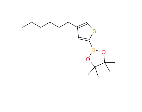 883742-29-8   2-(4-己基-2-噻吩基)-4,4,5,5-四甲基-1,3,2-二氧杂戊硼烷
