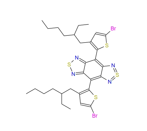 4,8-双(5-溴-3-(2-乙基己基)-2-噻吩基)-2λ4δ2-苯并[1,2-c:4,5-c']双[1,2,5]噻唑	