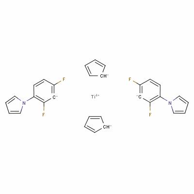 双(1-(2,4-二氟苯基)-3-吡咯基)二茂钛 125051-32-3