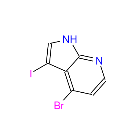 4-溴-3-碘-7-氮杂吲哚