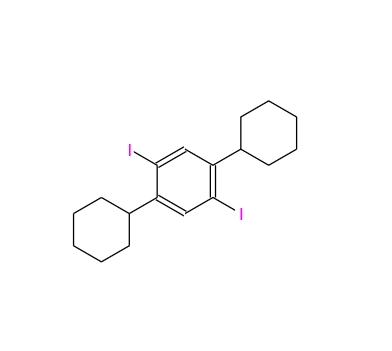 1,4-二环己基-2,5-二碘苯 236407-24-2