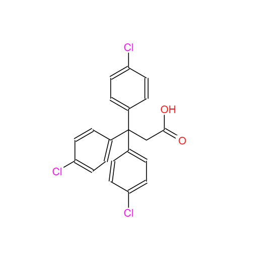 3,3,3-三对氯苯丙酸 2168-06-1