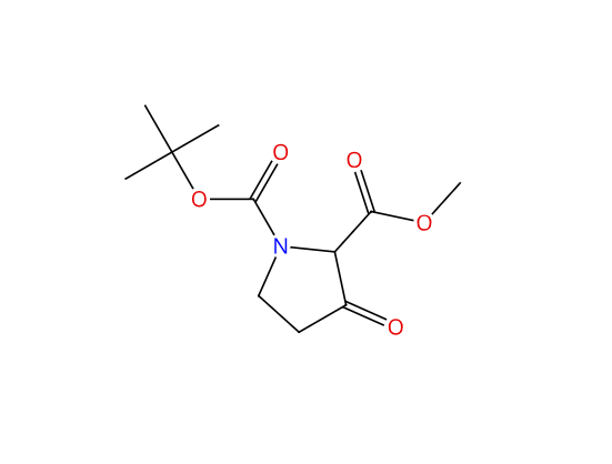1-叔丁基 2-甲基 3-氧代吡咯烷-1,2-二羧酸酯