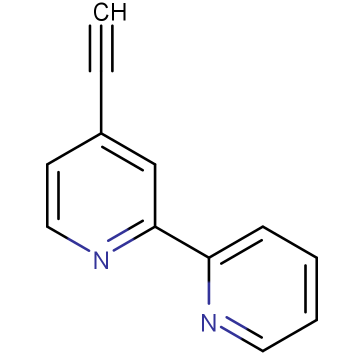 4-乙炔基-2,2-联吡啶；146548-24-5；外观：类白色粉末；可提供大包装，按需分装！
