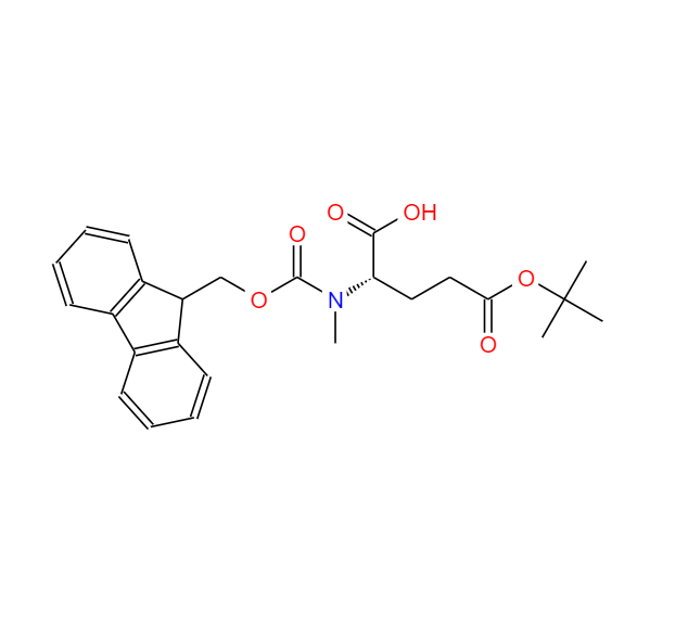 Fmoc-N-甲基-L-谷氨酸 5-叔丁酯 200616-40-6