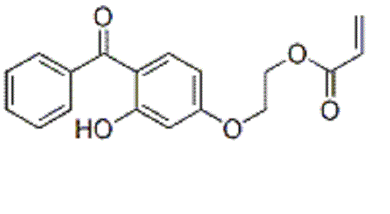 2-丙烯酸 2-(4-苯甲酰-3-羟基苯氧基)乙基酯 UV416 CAS#：16432-81-8