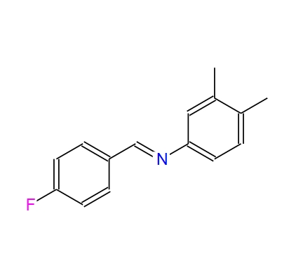 3,4-二甲基-N-(4-氟苯亚甲基)苯胺 198879-69-5