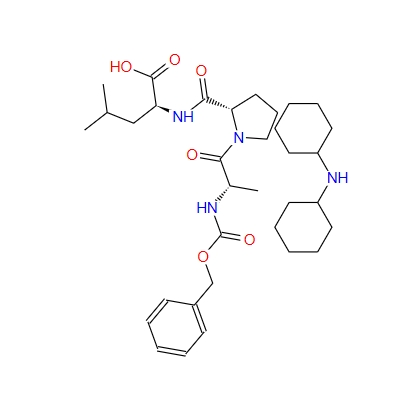 N-苄氧羰基-L-丙氨酰-L-脯氨酰-L-亮氨酸(二环己基铵)盐 108321-20-6