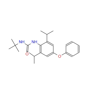 N-[2,6-二(1-甲基乙基)-4-苯氧苯基]-N'-(1,1-二甲基乙基)-脲 136337-67-2