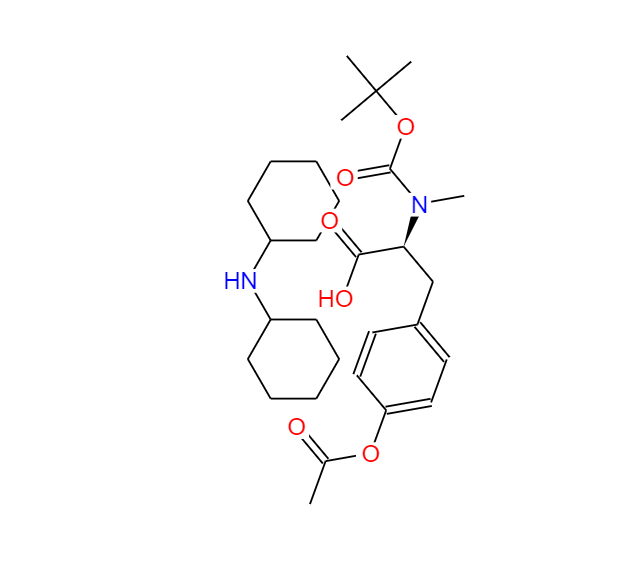 	BOC-N-METHYL-O-ACETYL-L-TYROSINE DICYCLOHEXYLAMMONIUM SALT