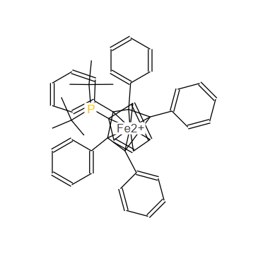 1,2,3,4,5-戊苯基-1'-(二叔丁基磷基)二茂铁
