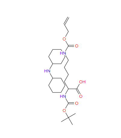 327156-94-5  BOC-D-LYS(ALLOC)-OH 二环己基铵盐