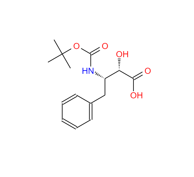 (2S,3S)-3-叔丁氧羰酰氨基-2-羟基-4-苯丁酸, 116661-86-0