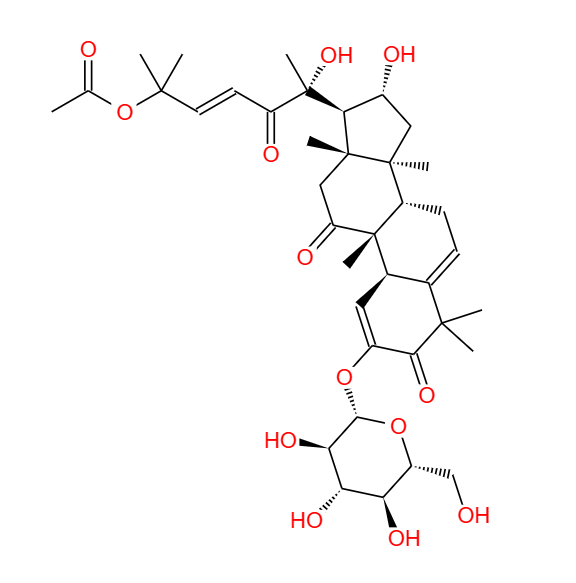 葫芦素 E-2-O-β-D-吡喃葡萄糖苷，1398-78-3，Elaterinide，cucurbitacin E-2-O-β-D-glucopyranoside。