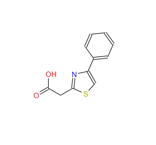 2-(4-苯基噻唑-2-基)乙酸 38107-10-7