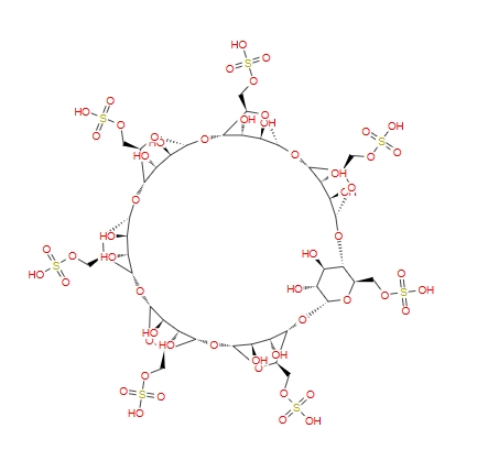 β-环糊精硫酸盐钠盐 37191-69-8