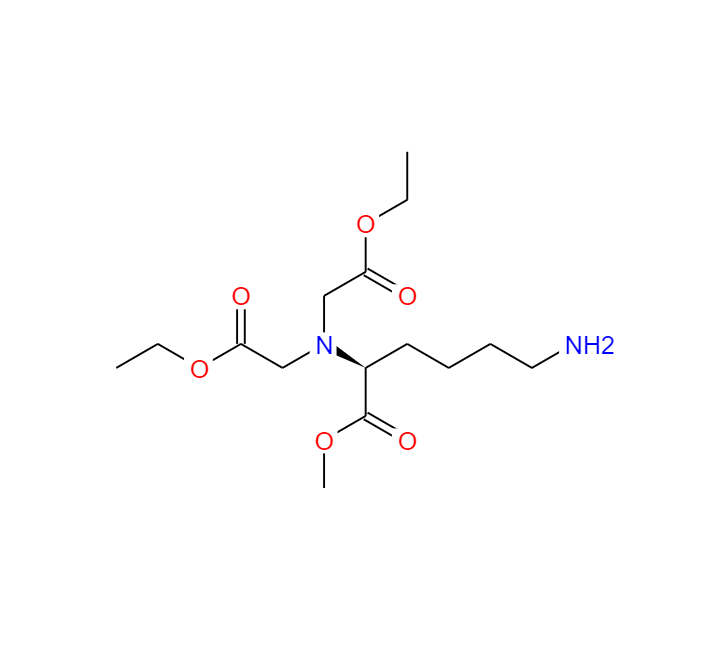 2,2'-((6-氨基-1-甲氧基-1-氧代己烷-2-基)氮杂二基)(S)-二乙酸二乙酯 859500-43-9