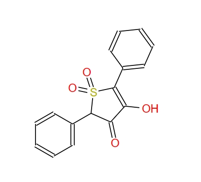2,5-二苯基-3-氧代-4-羟基-2,3-二氢噻吩-1,1-二氧化物 54714-10-2