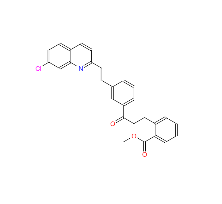 (E)-2-[3-[3-[2-(7-氯-2-喹啉基)乙烯基]苯基]-3-氧代丙基]苯甲酸甲酯 149968-11-6