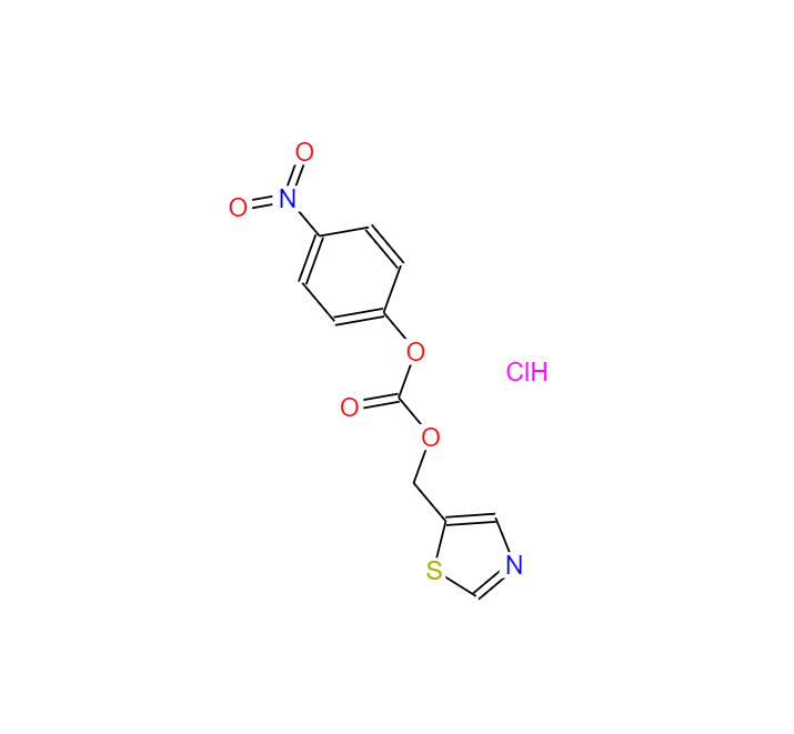 ((5-噻唑基)甲基)-(4-硝基苯基)碳酸酯盐酸盐 154212-59-6