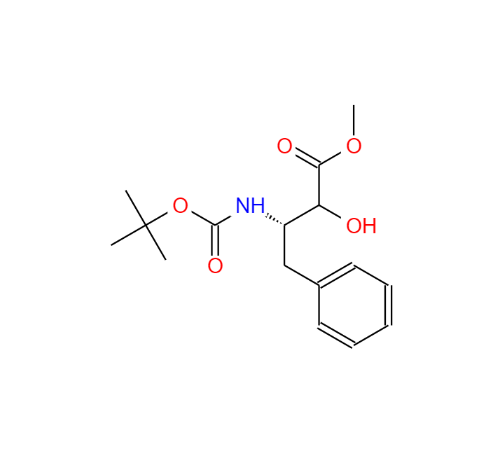 Benzenebutanoicacid,β-[[(1,1-dimethylethoxy)carbonyl]amino]-α-hydroxy-,methylester,(βS)-