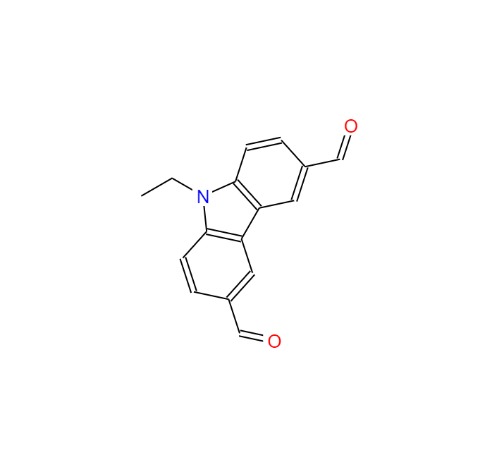 N-乙基咔唑-3,6-二甲醛 70207-46-4