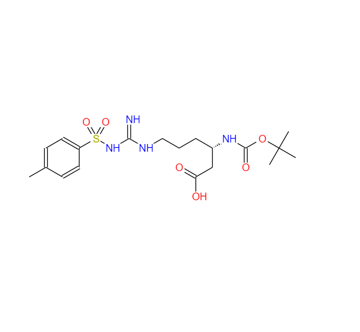 Boc-L-β-高精氨酸对甲苯磺酸盐 136271-81-3
