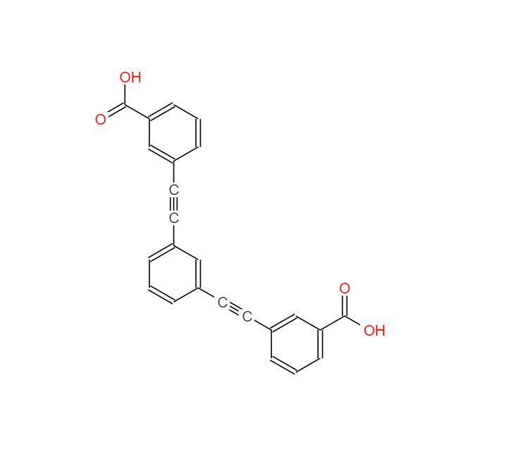 Benzoic acid, 3,3'-(1,3-phenylenedi-2,1-ethynediyl)bis- 1224935-34-5