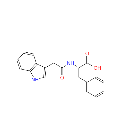 N-(3-吲哚乙酰基)-L-苯丙氨酸 57105-50-7