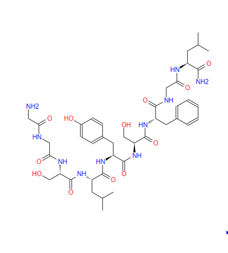 123338-12-5 GLY-GLY-SER-LEU-TYR-SER-PHE-GLY-LEU-NH2