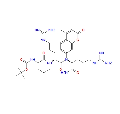 Boc-Leu-Arg-Arg-AMC 109358-46-5