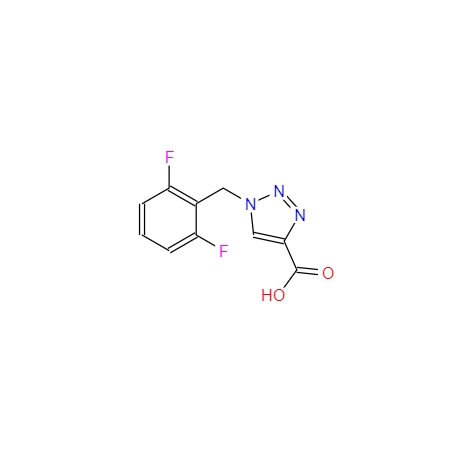 1-[(2,6-二氟苯基)甲基]-1H-1,2,3-三唑-4-羧酸 166196-11-8