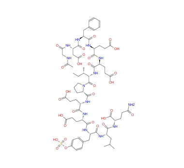 Acetyl-Hirudin (54-65) (sulfated) 125441-00-1
