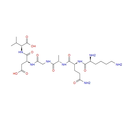 H-Lys-Gln-Ala-Gly-Asp-Val-OH 80755-87-9