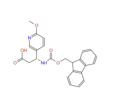 FMOC-(R)-3-AMINO-3-(6-METHOXY-3-PYRIDYL)-PROPIONIC ACID 959581-71-6