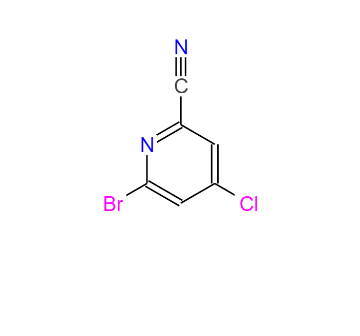 6-BROMO-4-CHLOROPICOLINONITRILE